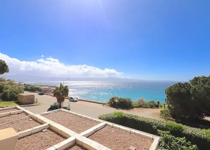 Appartement T2 Avec Piscine Chauffee - Vue Exceptionnelle Sur La Mer - Parking & Wifi - Plage A 50M
