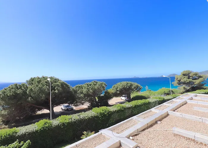 T2 Avec Piscine Chauffee - Vue Exceptionnelle Sur La Mer - Parking & Wifi - Plage A 50M Appartement